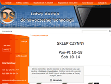Tablet Screenshot of dekanexsystem.pl